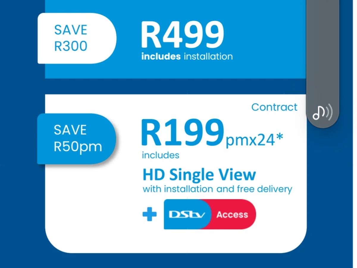 DStv fully installed